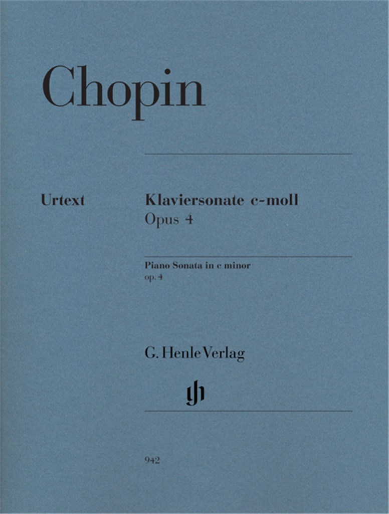 Klaviersonate C-Moll Op 4